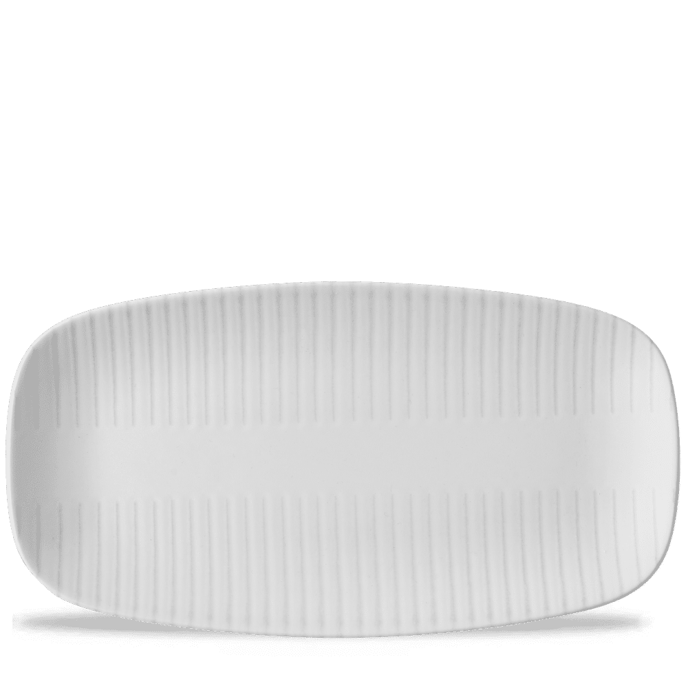 Era Grey  Chefs Oblong Plate 13 7/8X7 3/8" Box 6