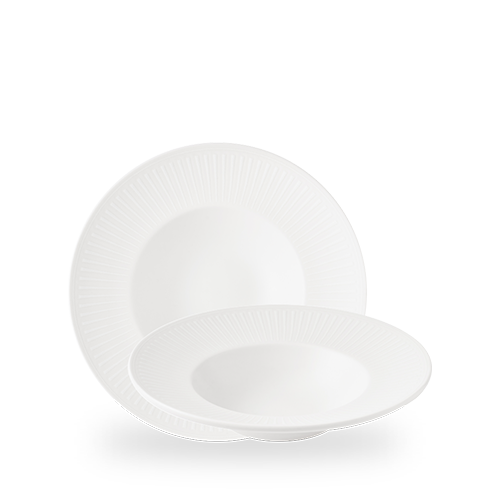 ERA WHITE PROFILE WIDE RIM BOWL MED 9.4" Box of 12 (3-5 Working Days Delivery)