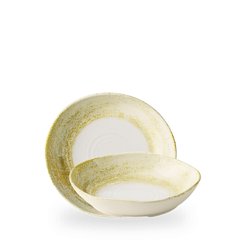 Erosion Sand Natural Deep Bowl 21.5Cm Box of 6 (3-5 Working Days Delivery)