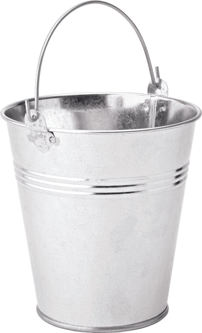 Galvanised Pail 4.75" (12cm) 31oz (88cl) Pack of 6