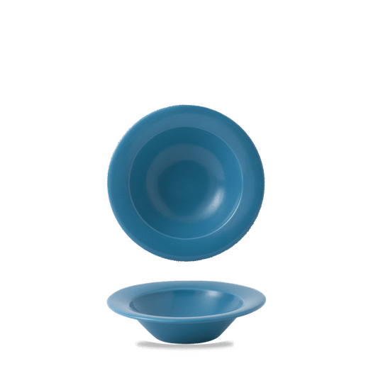 Blue Glaze Mid Rim Bowl 6.5" Box of 6 (3-5 Working Days Delivery)