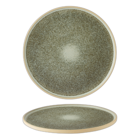 Pistachio Walled Plate 31cm / 12" Box of 6