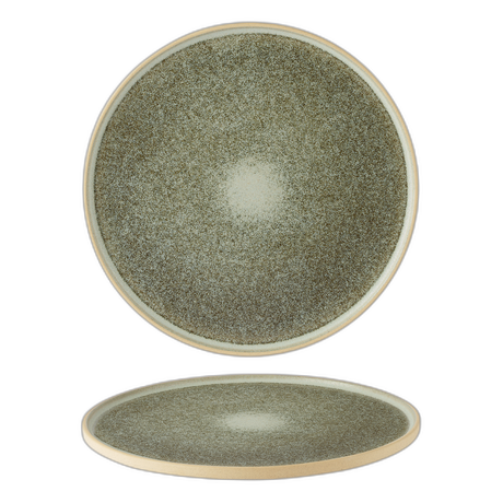 Pistachio Walled Plate 21cm / 8.25" Box of 6