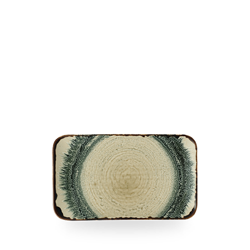 Organic Rectangular Plate 10.6 X 6.3" Box 12