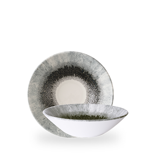 Studio Prints Fusion Black Evolve Deep Coupe Bowl 8 2/3" Box of 6 (3-5 Working Days Delivery)