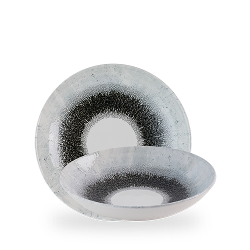 Studio Prints Fusion Black Evolve Coupe Bowl 9.75" Box of 12 (3-5 Working Days Delivery)