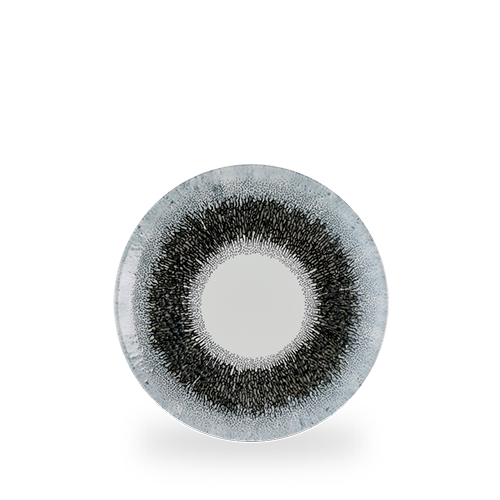 Studio Prints Fusion Black Evolve Coupe Plate 8.67" Box of 12 (3-5 Working Days Delivery)