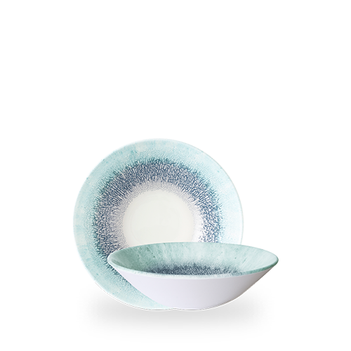 Studio Prints Fusion Blue Evolve Deep Coupe Bowl 7 1/2" Box of 6 (3-5 Working Days Delivery)