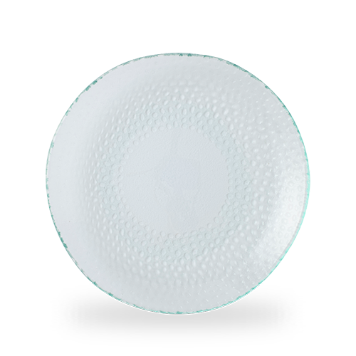 Isla Glass Clear Round Plate 29.5Cm Box of 6 (3-5 Working Days Delivery)