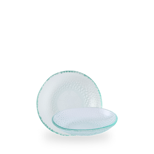 Isla Glass Clear Bowl 6 1/2" Box of 6 (3-5 Working Days Delivery)