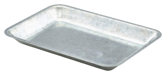 Galvanised Steel Tray 20x14x2cm Box of 24 *Handwash only