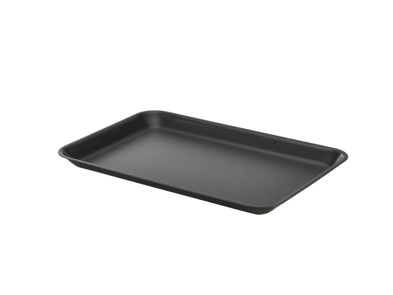 Galvanised Steel Tray 31.5x21.5x2cm Matt Black Box of 12 *Handwash Only