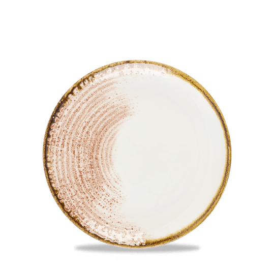 Homespun Accents Coral Evolve Coupe Plate 6.5" Box of 12 (3-5 Working Days Delivery)