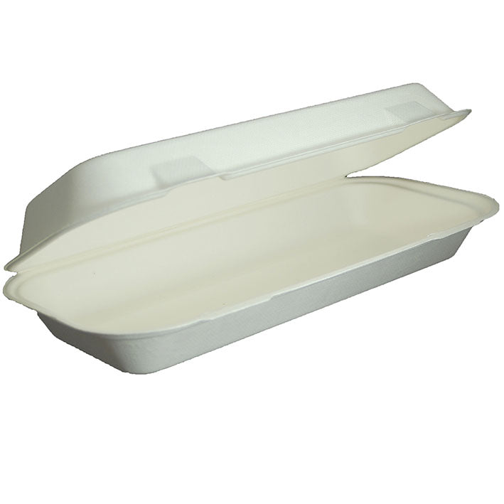 Extra Large Bagasse Fish & Chip  Box324mm x 155mm x 75mm  x 200