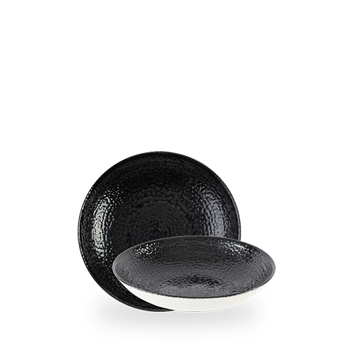 Homespun Chroma Black  Coupe Bowl 7.25" Box 12