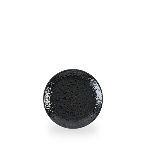 Homespun Chroma Black Evolve Coupe Plate 6.5" Box of 12 (3-5 Working Days Delivery)
