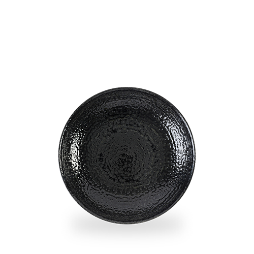 Homespun Chroma Black Evolve Coupe Plate 8.67" Box of 12 (3-5 Working Days Delivery)