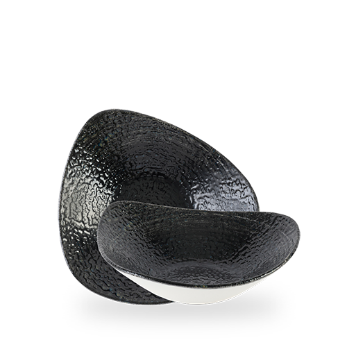 Homespun Chroma Black Lotus Bowl 9" Box 12