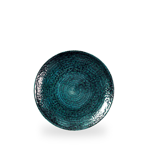 Homespun Chroma Blue Evolve Coupe Plate 8.67" Box of 12 (3-5 Working Days Delivery)