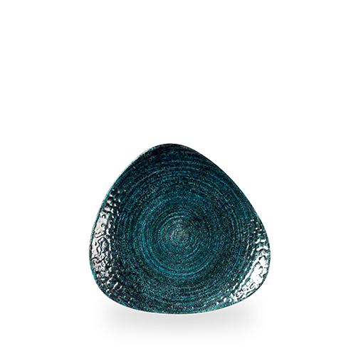 Homespun Chroma Blue Lotus Plate 8" Box 12