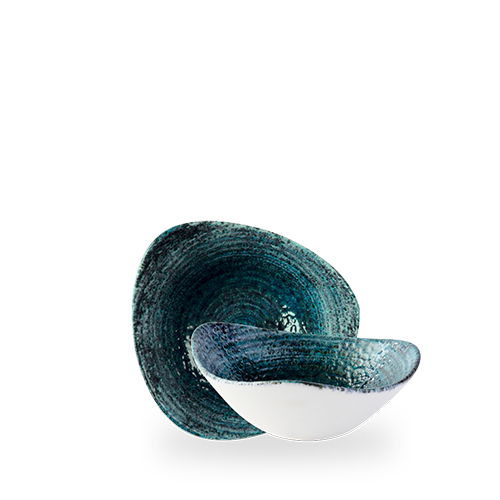 Homespun Chroma Blue Lotus Bowl 7" Box 12