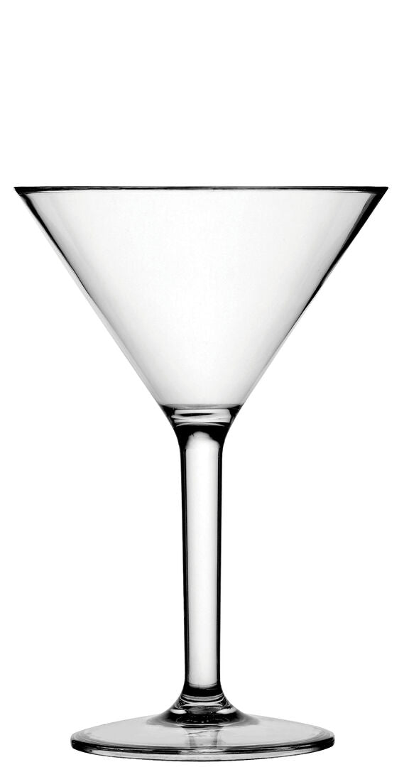 Polycarbonate Diamond Martini 10oz (28cl) Box of 12