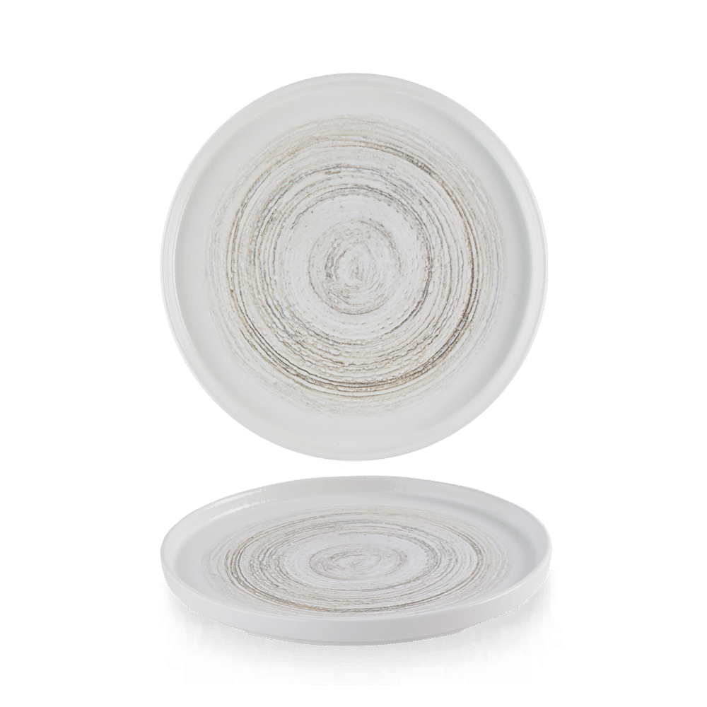 Elements Dune  Walled Plate 8.25" Box 6