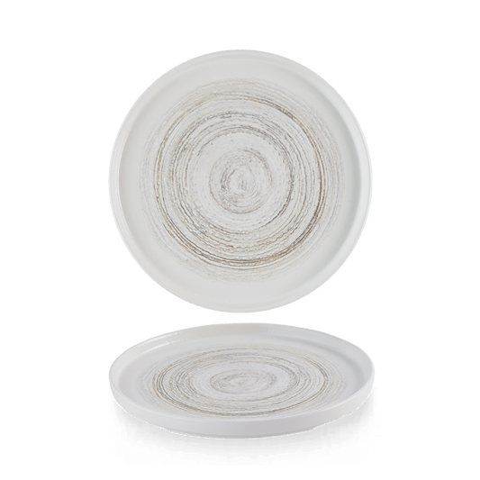Elements Dune Walled Plate 8.25" Box of 6 (3-5 Working Days Delivery)