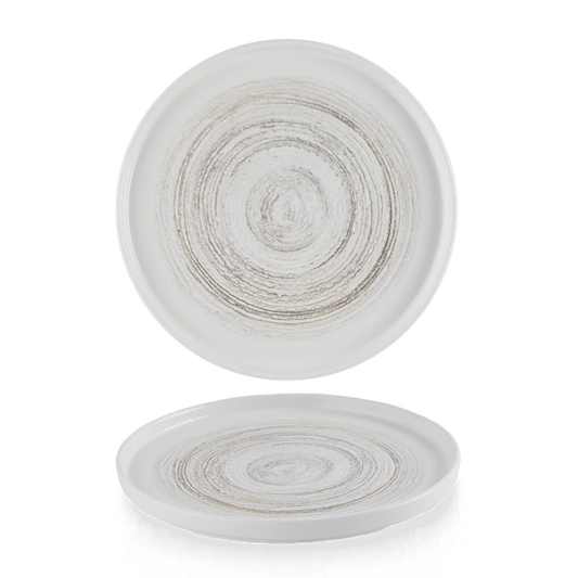 Elements Dune Walled Plate 10 2/8" Box of 6 (3-5 Working Days Delivery)