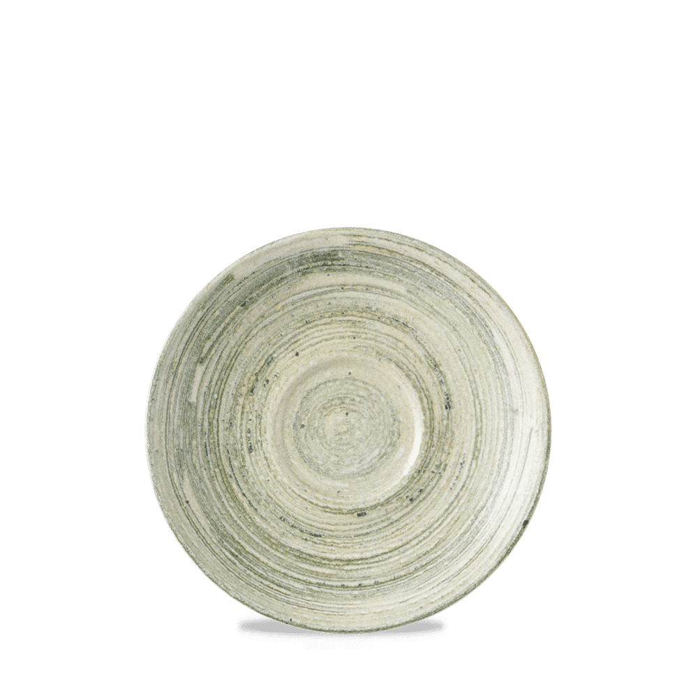 Elements Fern  Cappuccino Saucer 6.25" Box 12