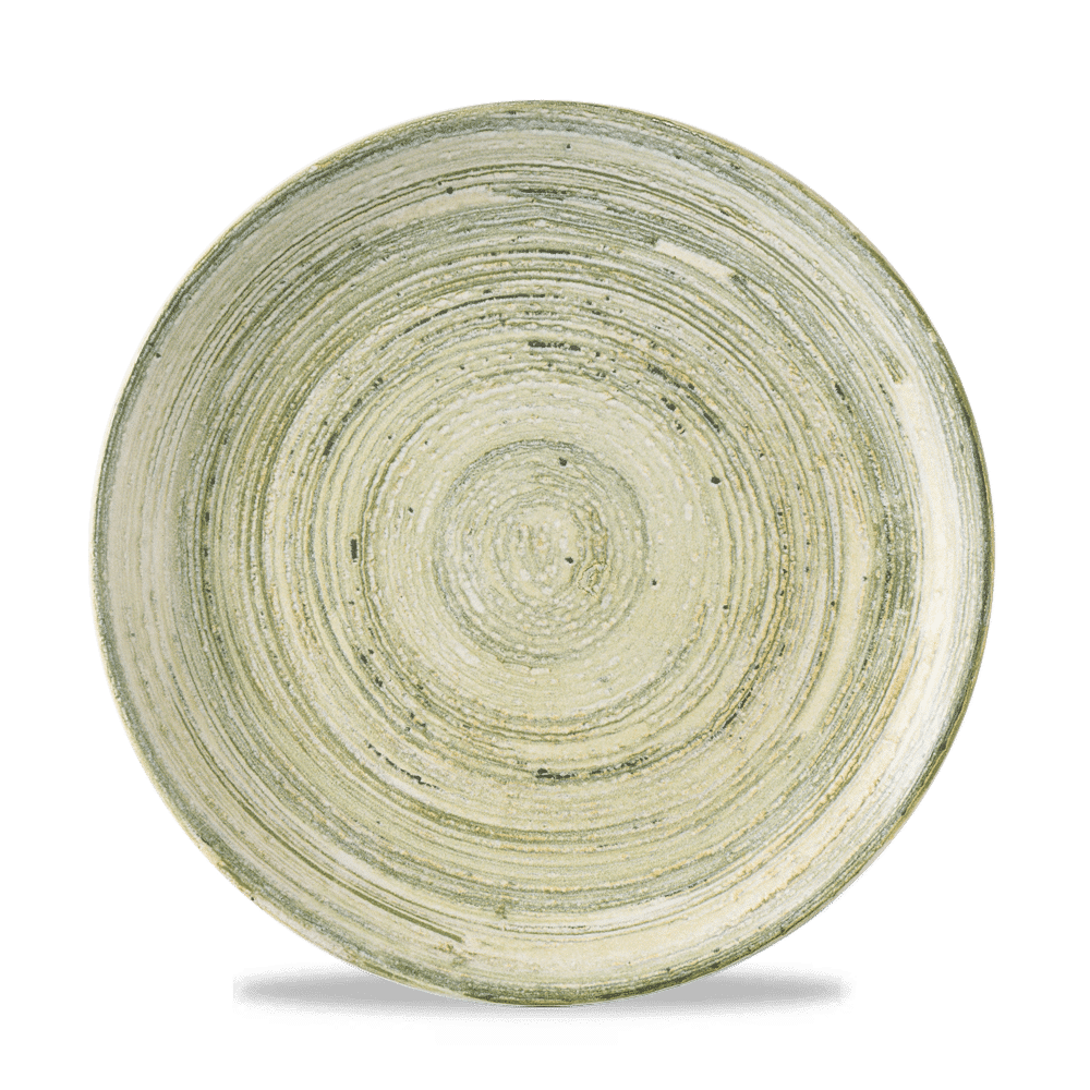 Elements Fern Evolve Coupe Plate 10.25" Box 12