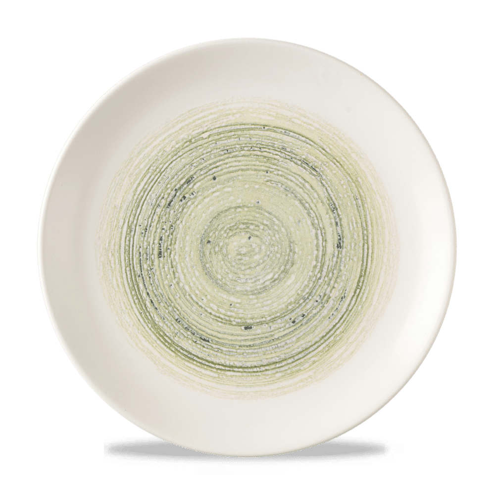 Elements Fern Evolve Coupe Plate 11.25" Box 12