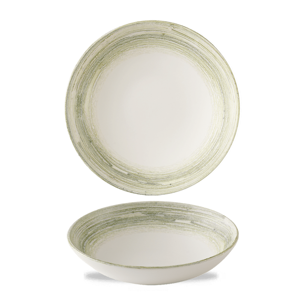 Elements Fern  Coupe Bowl 7.25" Box 12