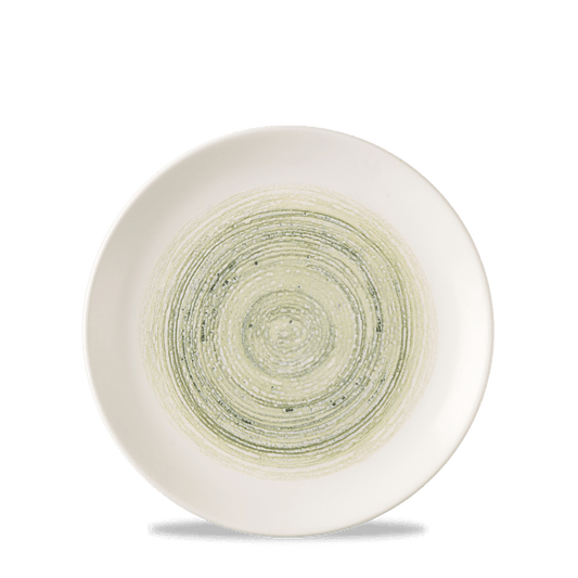 Elements Fern Evolve Coupe Plate 6.5" Box of 12 (3-5 Working Days Delivery)