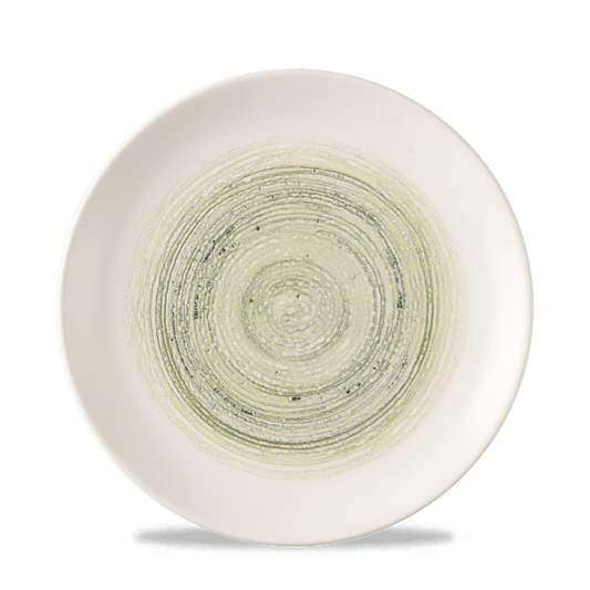 Elements Fern Evolve Coupe Plate 8.67" Box of 12 (3-5 Working Days Delivery)