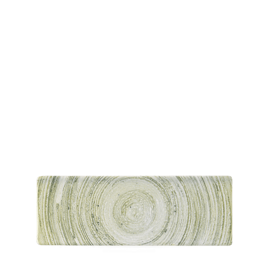 Elements Fern Oblong Plate 25X9Cm Box of 6 (3-5 Working Days Delivery)