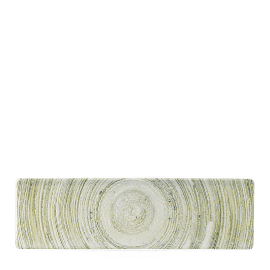 Elements Fern Oblong Plate 30X9Cm Box of 6 (3-5 Working Days Delivery)