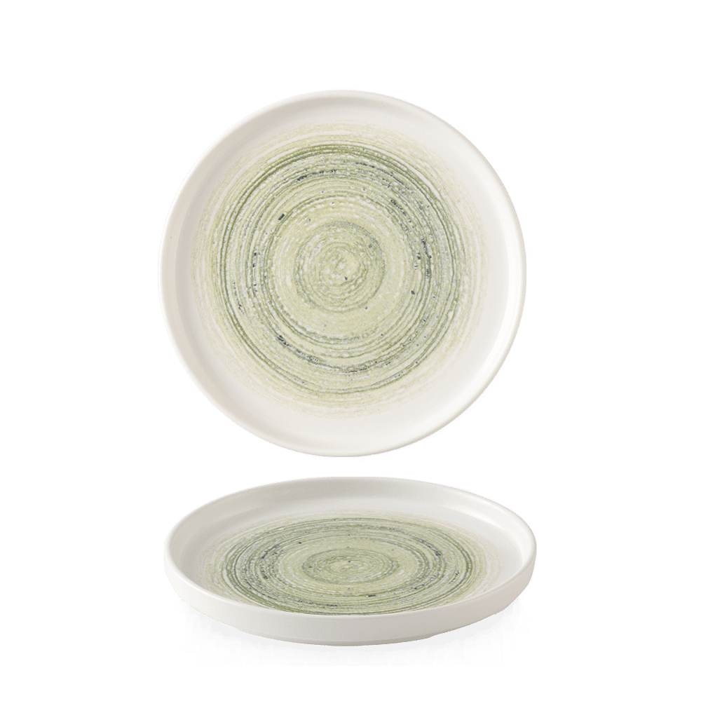 Elements Fern  Walled Plate 6.3" Box 6