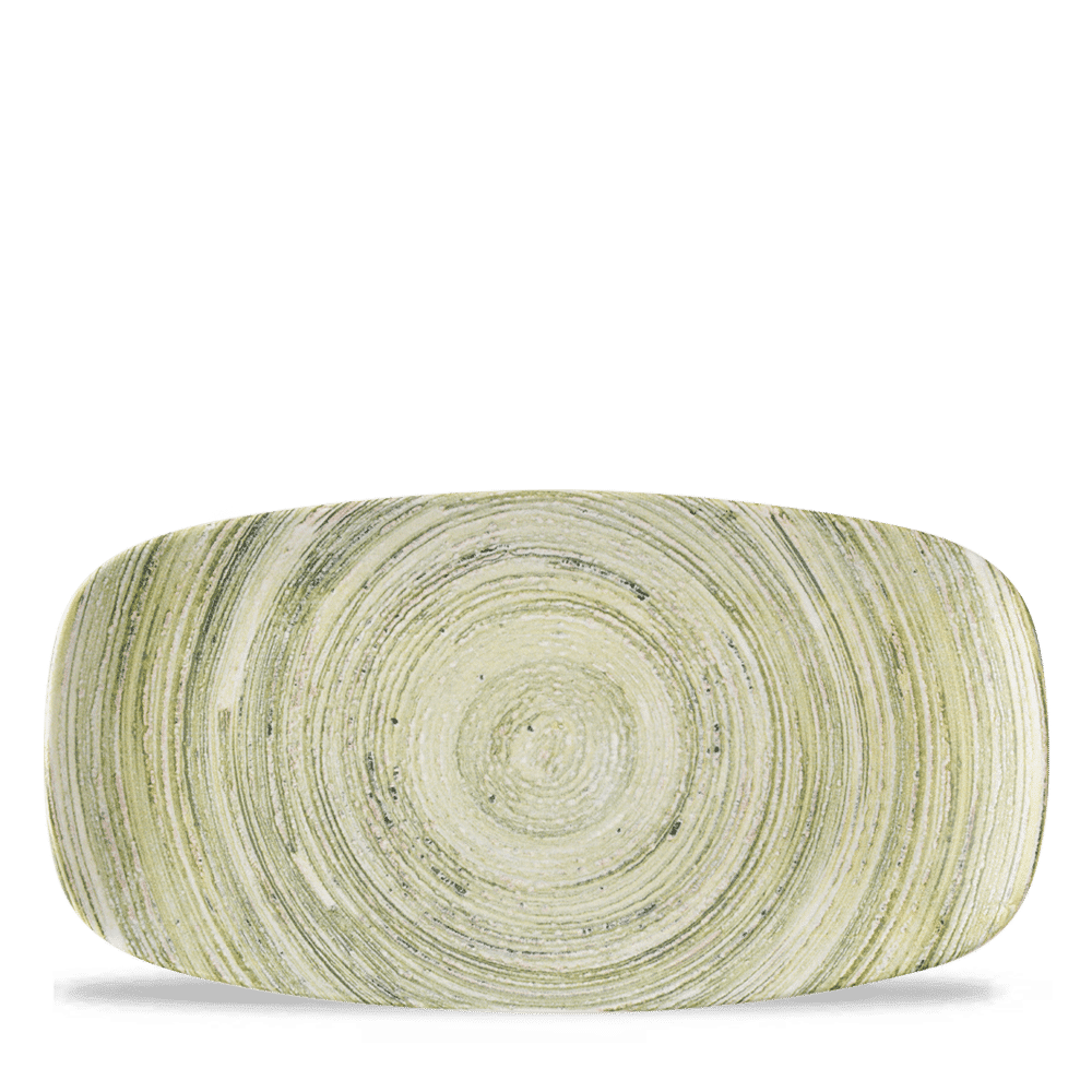 Elements Fern  Chefs Oblong Plate 11 3/4X6" Box 12