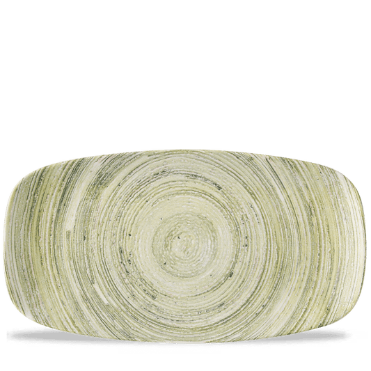 Elements Fern Chefs Oblong Plate 13 7/8X7 3/8" Box of 6 (3-5 Working Days Delivery)