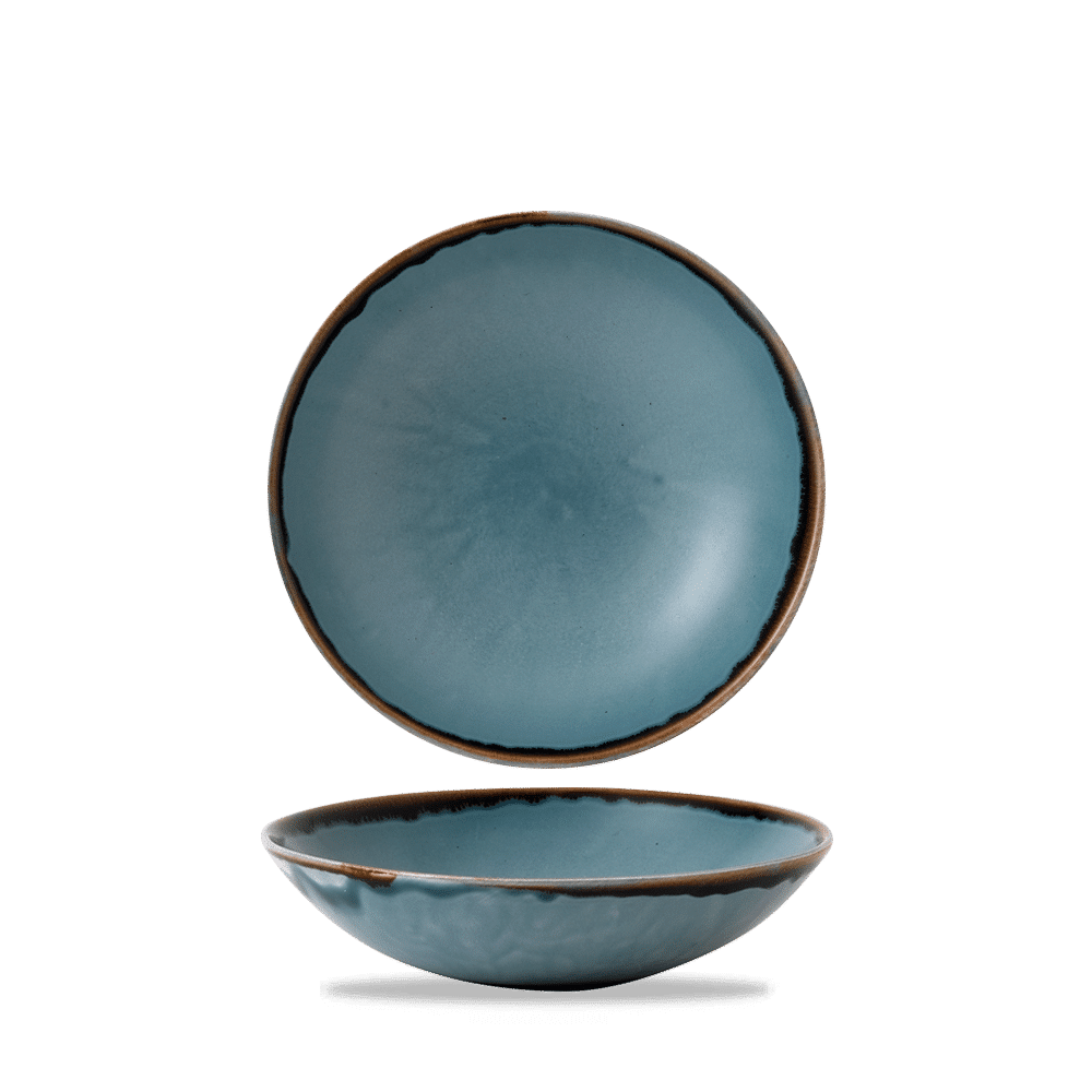 Harvest Blue  Coupe Bowl 7.25" Box 12