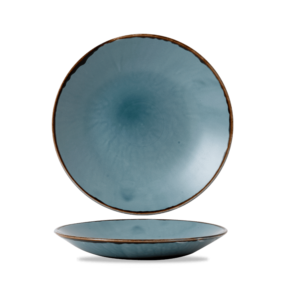 Harvest Blue  Deep Coupe Plate 11" Box 12