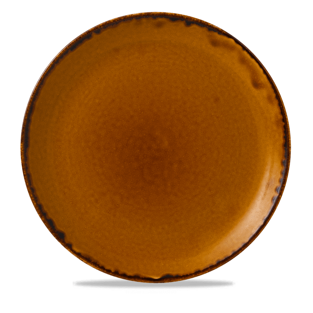 Harvest Brown  Coupe Plate 11.25" Box 12
