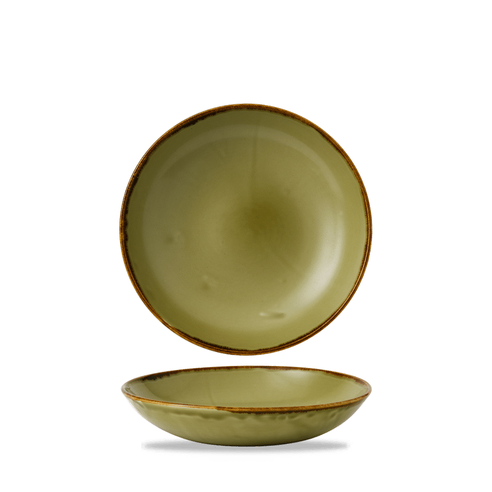 Harvest Green  Coupe Bowl 7.25" Box 12