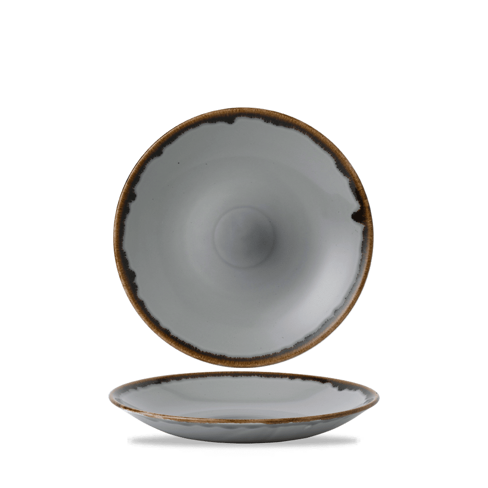 Harvest Grey  Deep Coupe Plate 10" Box 12