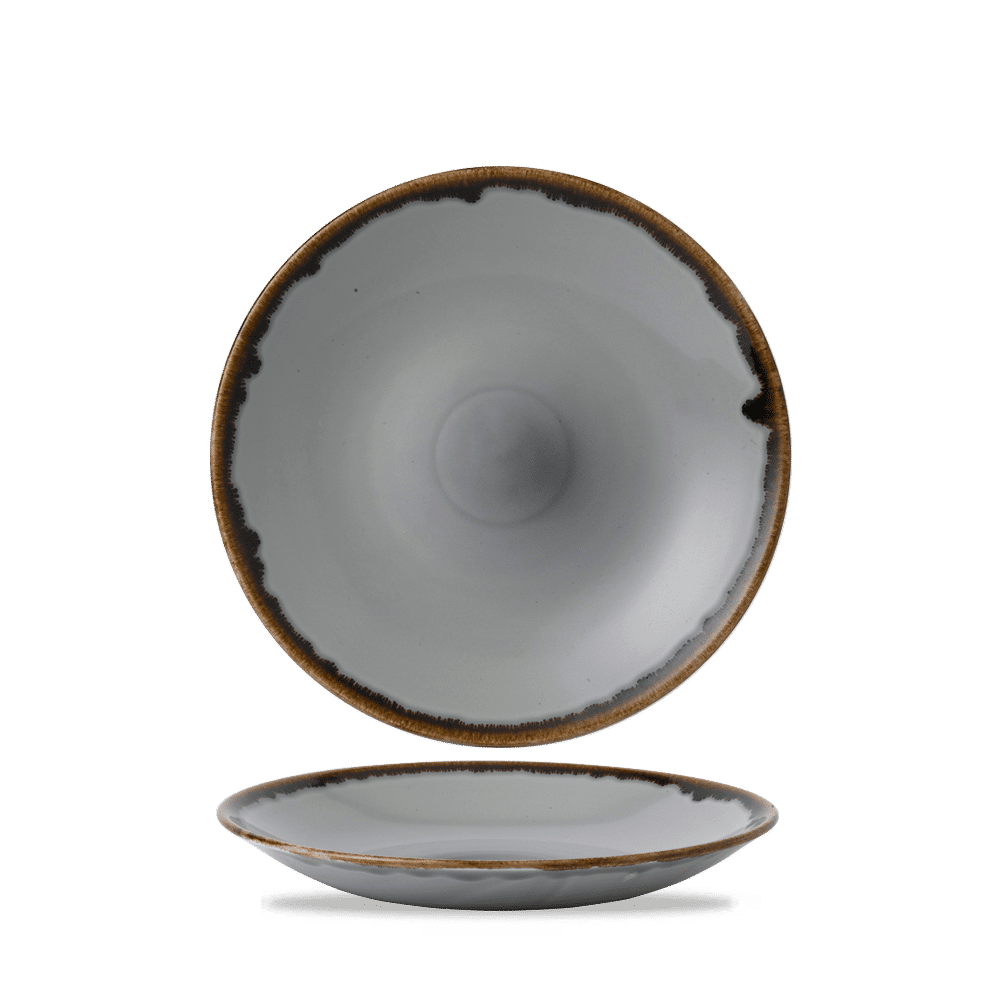 Harvest Grey  Deep Coupe Plate 11" Box 12