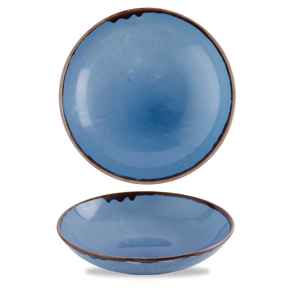Harvest Indigo  Coupe Bowl 9.75" Box 12