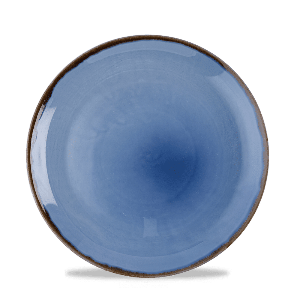 Harvest Indigo  Coupe Plate 8.67" Box 12