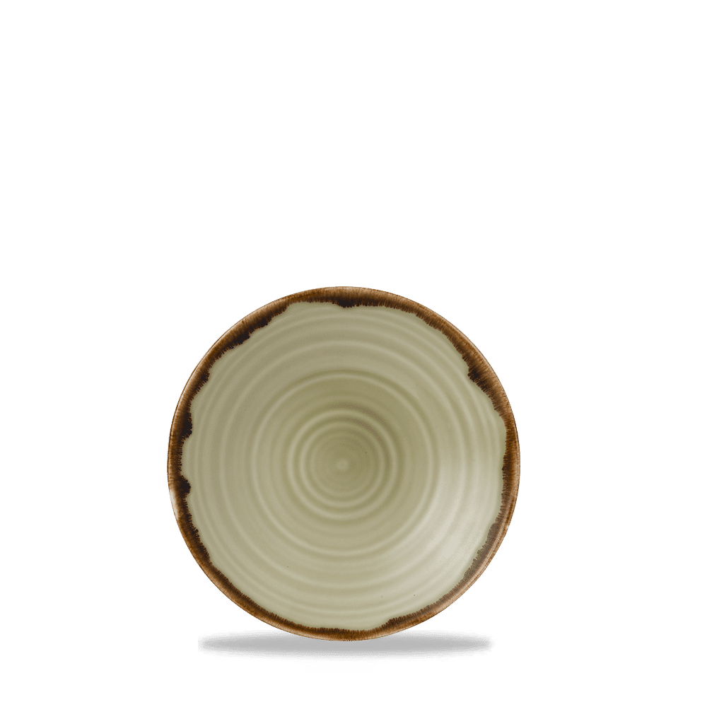 Harvest Linen  Organic Coupe Plate 6.3" Box 12