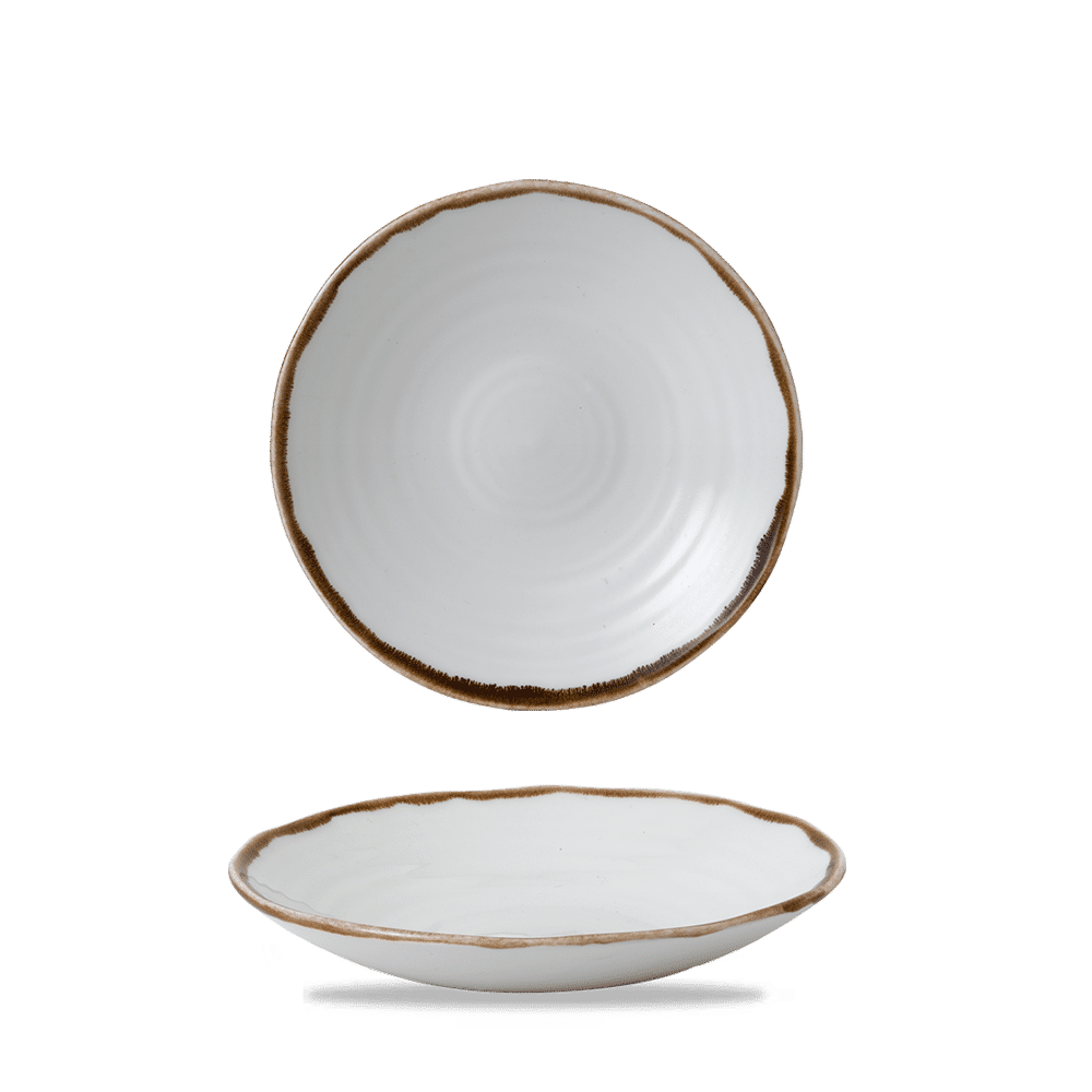 Harvest Natural  Organic Coupe Bowl 7.9" Box 12